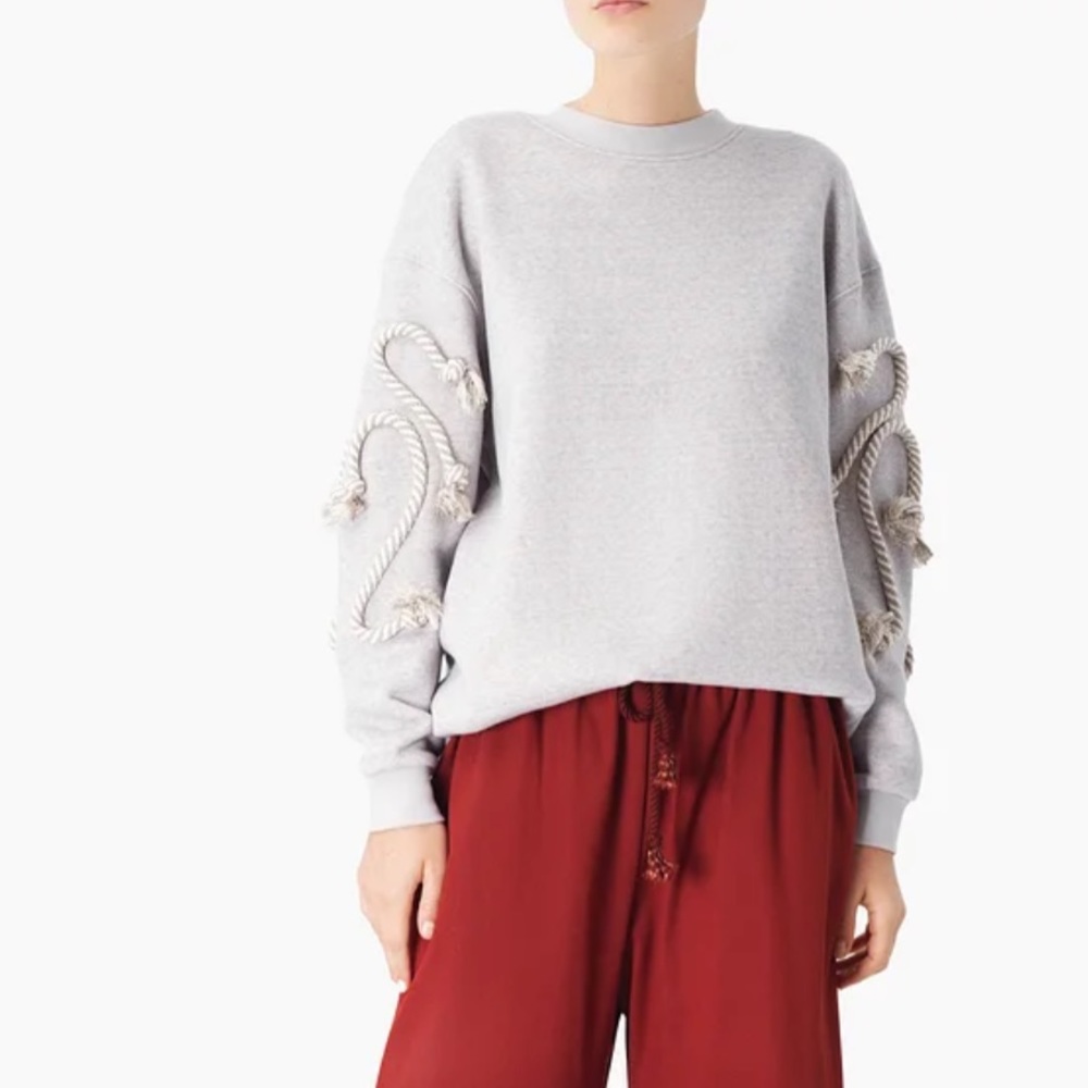 See by Chloe Crafty Fleece Sweatshirt - size Medium